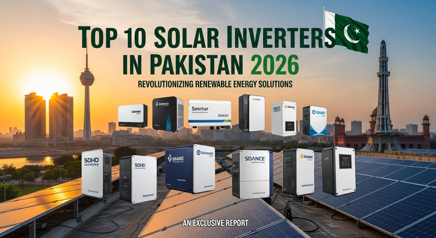 Read more about the article Top 10 Solar Inverters in Pakistan 2026 – Experts Rank #1 HIGHEST