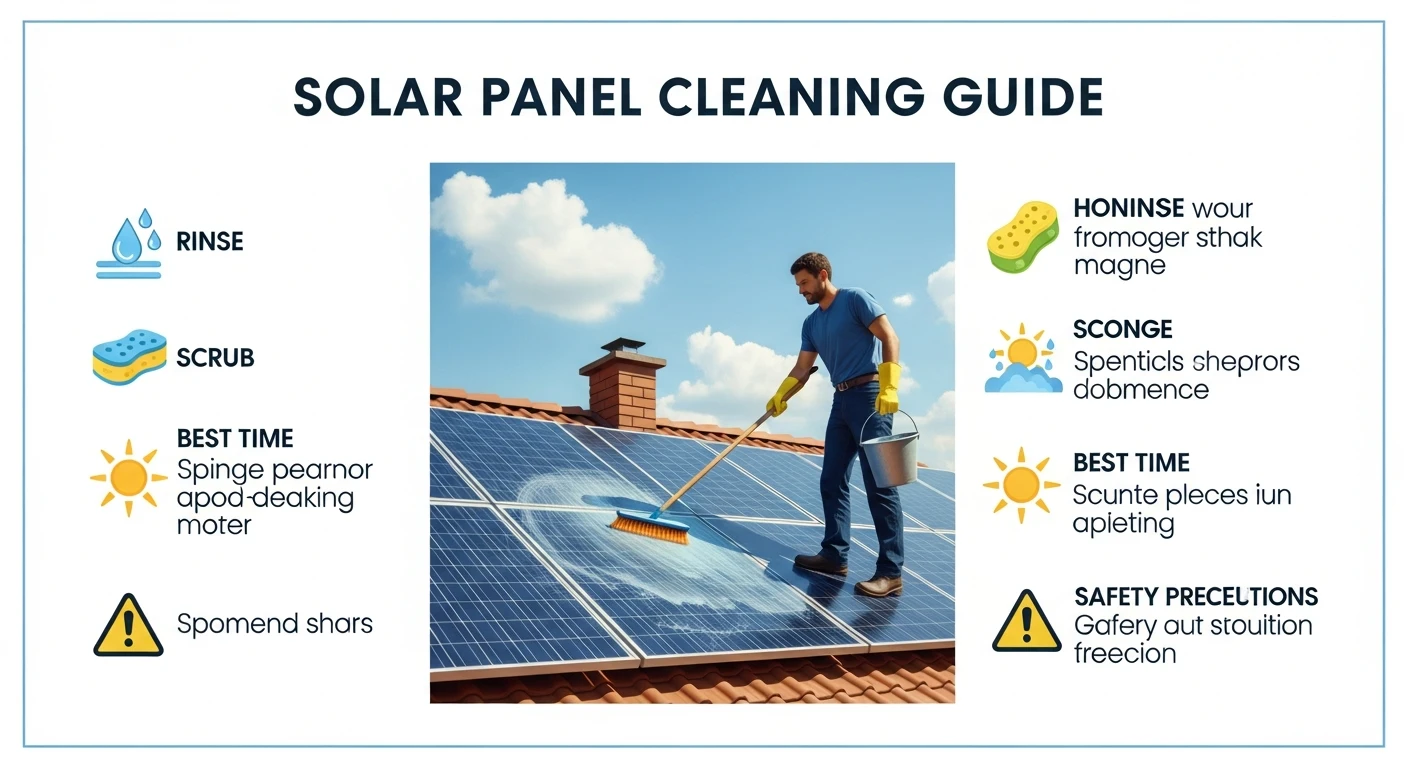 Read more about the article The Complete Solar Panel Cleaning Guide for Pakistani Homeowners: Maximize Efficiency & Energy Output