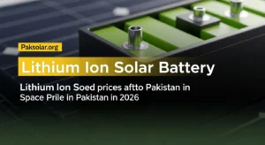 Read more about the article Lithium Ion Solar Battery Price in Pakistan 2026 – Compare Top Brands