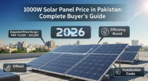 Read more about the article 1000W Solar Panel Price in Pakistan 2026: Complete Buyer’s Guide