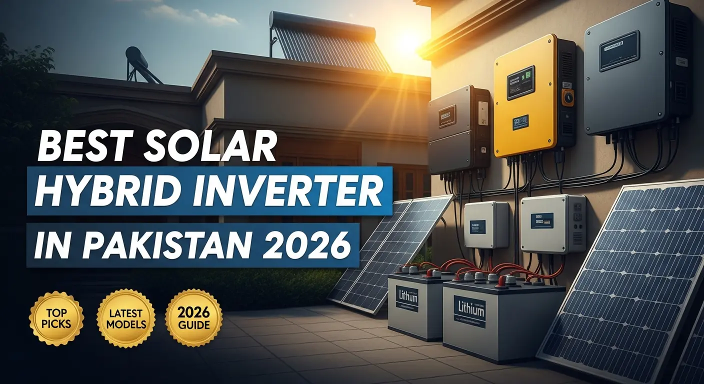 Read more about the article Best Solar Hybrid Inverter in Pakistan 2026 | Complete Buyer’s Guide