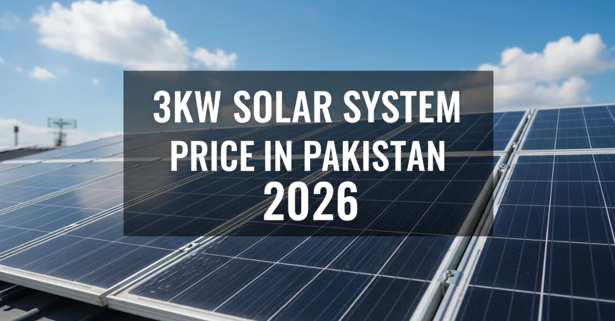 Read more about the article 3kW Solar System Price in Pakistan 2026 – How Much Does It REALLY Cost?