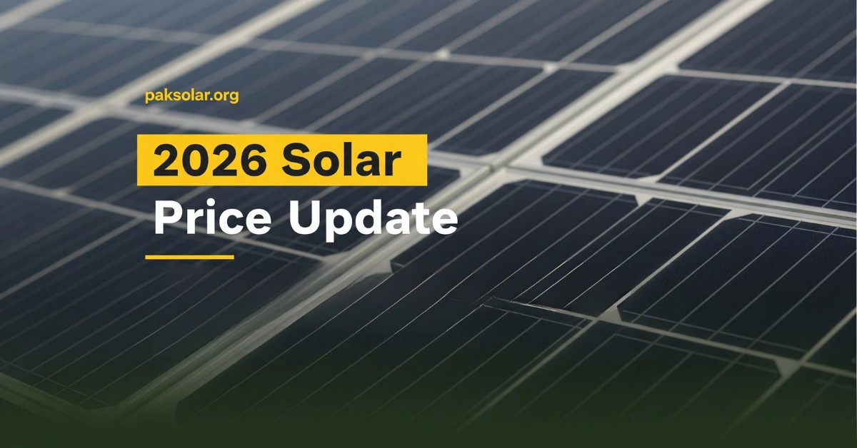 Read more about the article Solar Panel Price in Pakistan 2024 – Latest Cost & Brands List