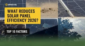 Read more about the article What Reduces Solar Panel Efficiency 2026| Complete Guide to Factors & Solutions