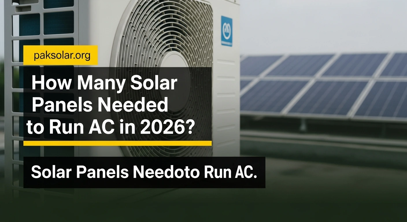 Read more about the article How Many Solar Panels Needed to Run AC: Complete Calculation Guide 2026