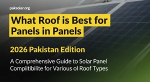 Read more about the article What Roof is Best for Solar Panels in Pakistan 2026| Complete Guide