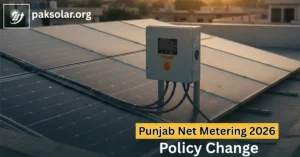 Read more about the article Punjab Net Metering 2026 Policy Change: New Rates & Net Billing Explained