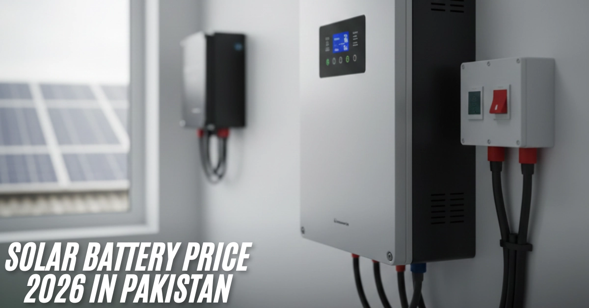 Read more about the article Solar Battery Price Guide 2026 In Pakistan: Complete Pricing & Installation Costs