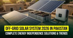 Read more about the article Off-Grid Solar System 2026 in Pakistan: Standalone Solar for Rural Areas & Energy Independence