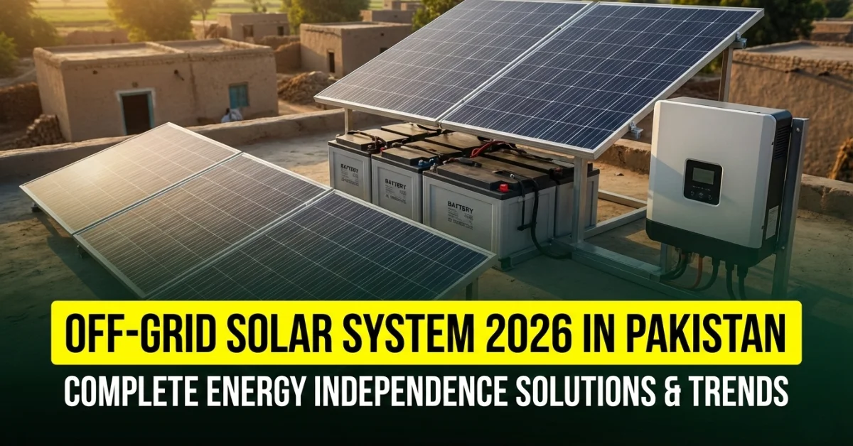 Read more about the article Off-Grid Solar System 2026 in Pakistan: Standalone Solar for Rural Areas & Energy Independence