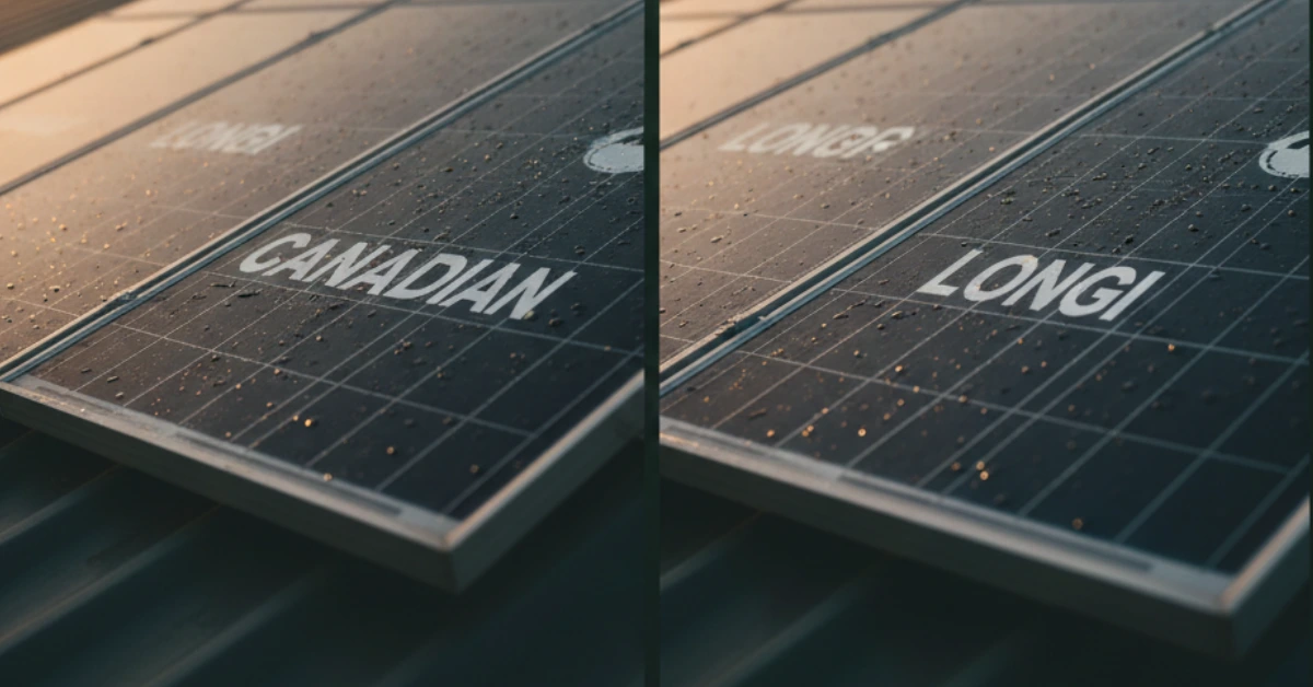 Read more about the article Canadian Solar vs LONGi Comparison 2026: Which is the Best Solar Panel for Pakistan?