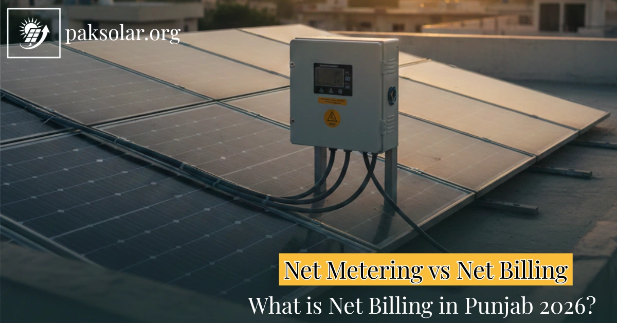 Read more about the article What is Net Billing in Punjab 2026? Net Metering vs Net Billing